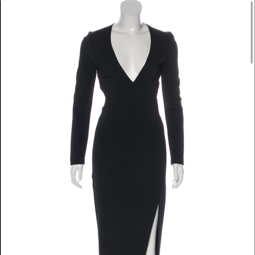 Nicholas long sleeve midi dress